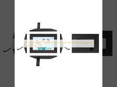 7 ইঞ্চি আল্ট্রা এলসিডি ডিজিটাল ফটো ফ্রেম ভিডিও লুপ উচ্চ রেজোলিউশন সহ