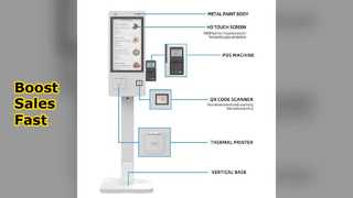 21.5 ইঞ্চি POS মেশিন খুচরা দক্ষতা বাড়ায়