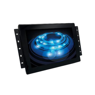 কাস্টম 10.1 ইঞ্চি LED মনিটর ক্যাপাসিটিভ টাচ স্ক্রিন 1280x800 রেজোলিউশন 300NITS উজ্জ্বলতা কালো